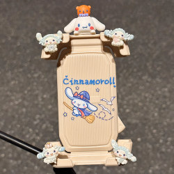 Jade Gui Dog Cute Electric Vehicle Cycling Mobile Phone Holder Takeaway Navigation Stand Motorcycle Shockproof Bicycle Phone Holder