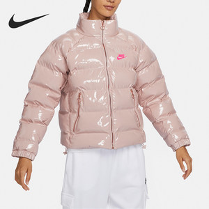 
Nike/Nike genuine winter women's short loose sports warm stand collar cotton coat FQ3575-601