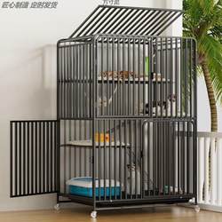 Cat Cage for Home Use, Integrated Cat Cage with Extra Large Free Space, Cat House, Cat Cage, Cat Villa with Integrated Toilet