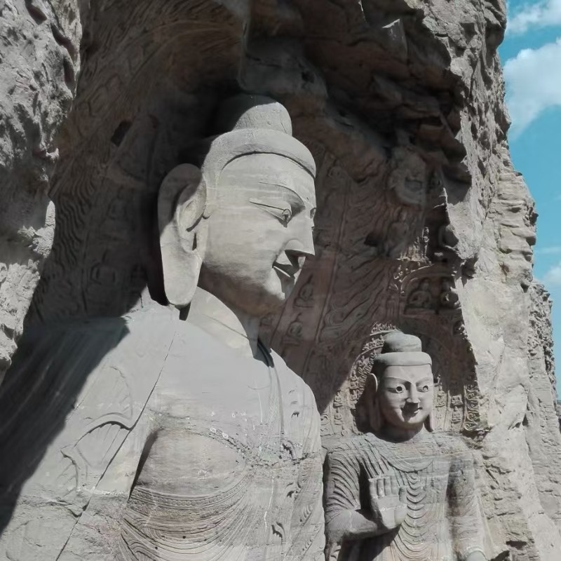 云冈石窟-悬空寺-应县木塔1日游|2-6人小团|酒店上门接送