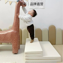 Chucai Baby Eco-Friendly Thickened Crawling Mat Baby Play Mat Bedside Anti-Fall Mat 5cm Foldable Stair Mat