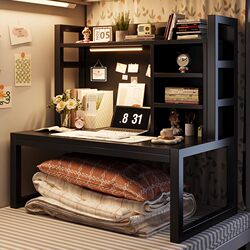 Japanese Imported Bed Desk for College Students, Upper and Lower Bunk Dormitory Lazy Gaming Desk, Study Desk, Bed Table