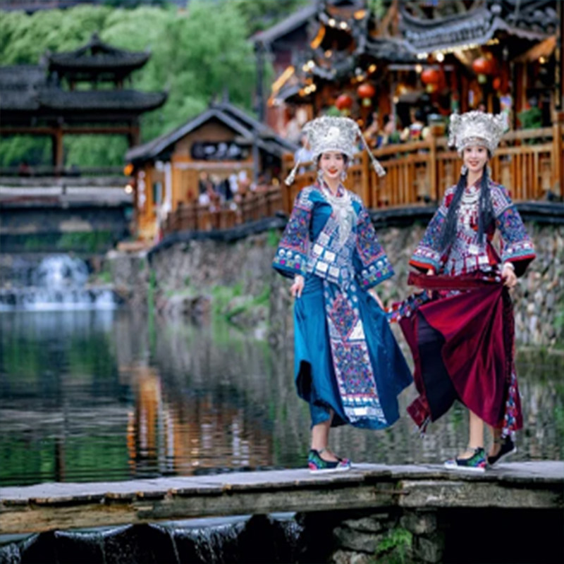 1人可拼住|5天纯玩0购物|贵州旅游黄果树瀑布小七孔西江千户苗寨