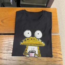 Off-Season Clearance~ Limited-Time Special Offer 2026 Spring/Summer Loose-Fit Round-Neck Pure Cotton Short-Sleeve T-Shirt Unisex Trendy Print