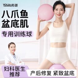 Octopus Yoga Ball Pilates Small Ball for Adults, Pelvic Floor Muscle Training, Postpartum Core Exercise and Recovery, 20cm