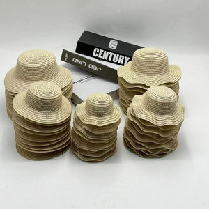 
Hot selling cat and dog small fragrant straw hat small hat cotton doll hat doll hat toy hat small hat