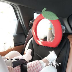 Korean ins car child m safety seat reverse infant reflector basket rearview mirror baby observation mirror