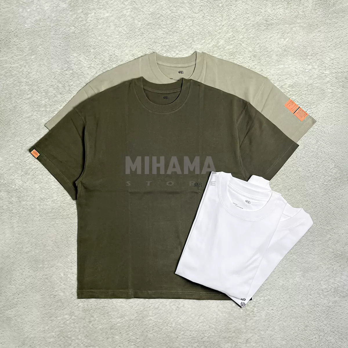 现货折扣NEIGHBORHOOD NH X OSAMU NAGAHAMA . TEE SS-4 联名T恤