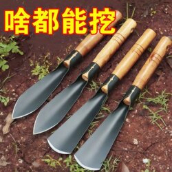 Manganese Steel Mini Shovel for Gardening, Flower Planting, Vegetable Cultivation, Digging Wild Vegetables, Weeding, and Soil Digging