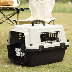 German Quality Pet Airline Crate, Portable Cat Carrier, Dog Cage, Air China Standard Shipping Crate, Space Crate, Cat Bag for Travel