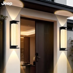 Solar-Powered Outdoor Waterproof Wall Light for Villa Courtyard Fence Gate Pillar Light Outdoor Wall Light No Wiring Required