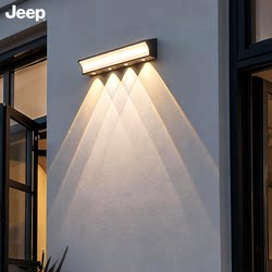 Solar Garden Light Outdoor Waterproof Led Wall Washer Light Villa Indoor and Outdoor Wall Fence Lighting Spotlight