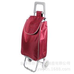 Factory Customized Baoyang 6 Trolley Cart Home Cargo Luggage Cart Portable Shopping Cart Luggage Cart