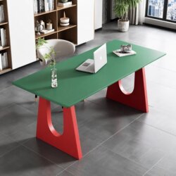 Modern Dopamine Desk Study Bedroom Computer Desk Office Desk Living Room Memphis Writing Desk Long Small Table