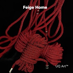 Free Tutorial on Rope Binding, Formula Rope, Colored Silk Rope, Japanese Rope Art, Rope Bondage, Self-Binding, Knotting Art, Non-Grid Style