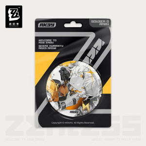 
[Zuo District Zero Official] Movie and Video Series Reflective Badge Unknown Camp