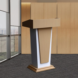 New Simple Movable Podium Podium Restaurant Reception Desk Welcome Desk Conference Training Host Podium