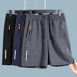 Ultra-thin shorts men's summer ice silk breathable