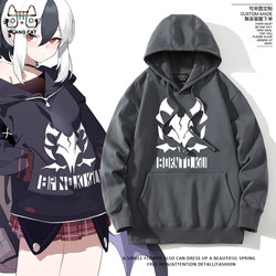 Blue Archive Anime Merchandise Onikata Kayoko Same Style Cosplay Hooded Sweatshirt Unisex Autumn Anime Merchandise Clothing
