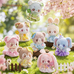 Abfun Doll Handspupu Flower-Themed Cute Pendant Plush Toy Doll Birthday Gift for Girls