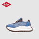 Lee Cooper Retro Denim Forrest Gump Shoes Women's 2025 New Denim Casual Shoes Thick Sole Heightening Daddy Shoes