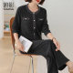 Yanying's new fashionable and fashionable suit in early spring, hot and high-end style, spring mother's casual and loose two-piece set
