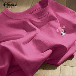 Disney Girls' T-Shirt Short-Sleeved Pure Cotton Children's Clothing for Girls 2026 New Style Good-Looking Summer Girls' Summer Clothes Kidsren's Clothes