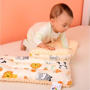 Baby Pillow Bean Pillow Small Pillow Soft Baby Pillow Shaped Pillow for 0-12 Years Old Student Pillow Children's Pillow