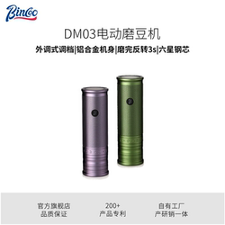 Bincoo Dm03 Portable Electric Coffee Grinder Steel Core Coffee Bean Grinder Home Small Outdoor Coffee Machine