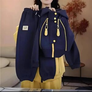 
Meimei Clothing Store Spring Sports Suits Children's Autumn Casual Suits Boys and Girls Clothes Fashionable Middle-aged and Older Children