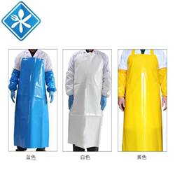 Food Safety Tpu Apron, Acid and Alkali Resistant, Low Temperature Resistant, 800*1100mm, 30 Silk White Raw Material Rope