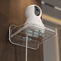 Nail-free and hole-free camera surveillance bracket