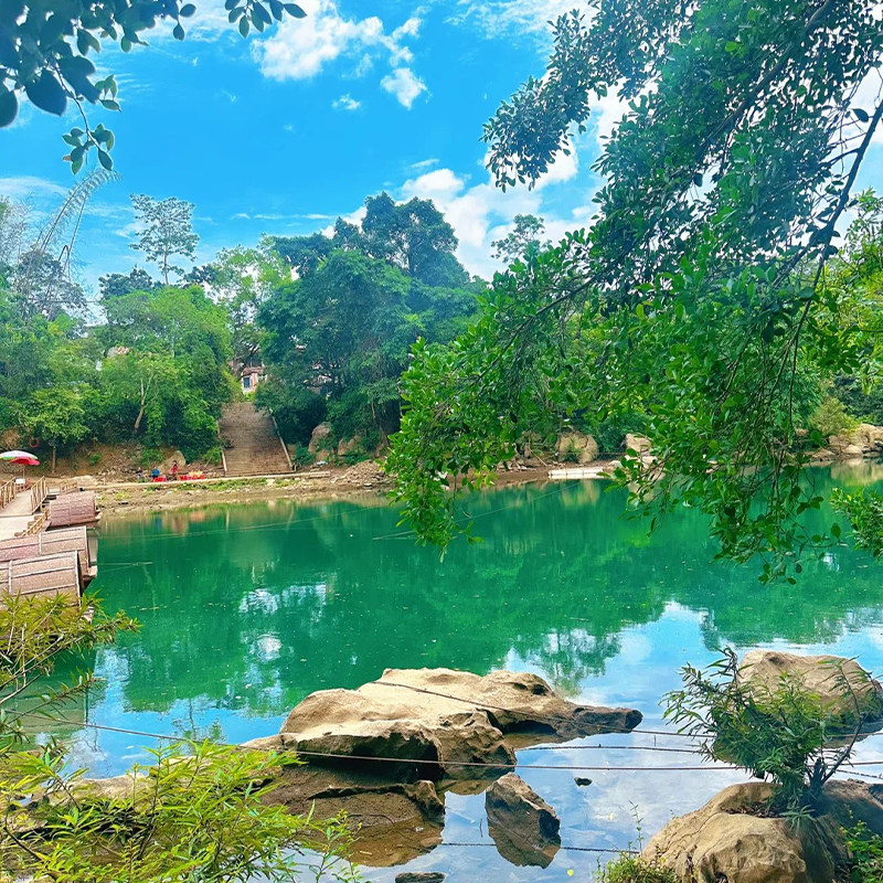 南宁往返崇左+百色|鹅泉+通灵峡谷+德天瀑布3日游2-6人纯玩小团