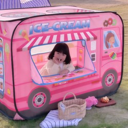 Outdoor Children's Tent for Spring Outings, Picnics, Camping, Portable Secret Base Cabin, Small House, Beach Toy House