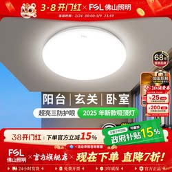 Fsl Foshan Lighting Led Ceiling Light 2025 New Model Master Bedroom Light Ultra-Thin Three-Proof Entryway Light Corridor Balcony Light