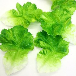 Artificial Lettuce, Creative Artificial Plants, New Artificial Leaves for Plating, Fake Flower Leaves, Restaurant Fake Vegetable Decorations