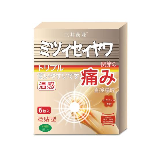 Mitsui Pharmaceutical Joint Patch 6/box Adult Joint Precision Knee and Waist Skin External Patch
