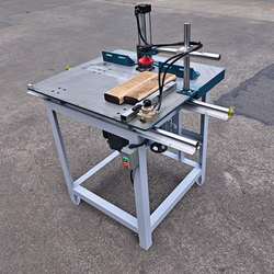 Woodworking machinery vertical single-axis router, sliding table, vertical milling cylinder, pressing material, sliding table, milling machine, trimming machine, small gong machine