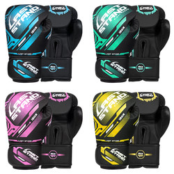 Professional Boxing Gloves for Adults and Children, Sanda Muay Thai Gloves for Men and Women, Fighting Training, Punching Bags, Thickened 16oz