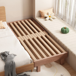 Splicing Bed, Extra Wide Bed, Suitable for Adults, Solid Wood Crib, Baby Bed, Splicing Large Bed, Bedside Bed, Splicing Bed, Children's Bed