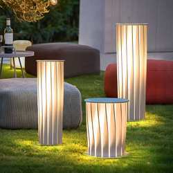 Solar lawn lamp outdoor waterproof column lamp modern simple landscape lamp garden courtyard lamp villa garden lamp