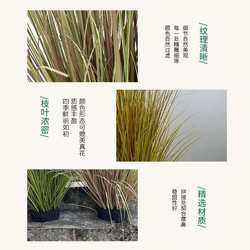 Simulated reed, onion grass, hotel wedding landscaping, fake green plants, artificial plants, photography decoration scene props