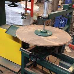 Automatic rounding machine woodworking band saw rounding machine solid wood automatic sawing and milling machine woodworking machinery multifunctional round sawing machine
