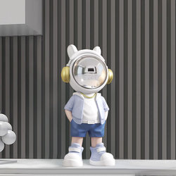 Living Room Entrance Hall Handicrafts Cartoon Astronaut Space Man Desktop Ornaments High-End Light Luxury Home Decorations