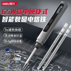 Deli Smart Electric Soldering Iron Professional Grade High-Power Portable Constant Temperature Small Household Repair Soldering Tool【S】