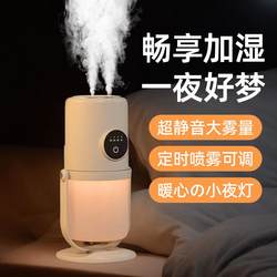 Mohe Dual-Spray Humidifier for Home Use 2024 New Model Silent Bedroom Office Desktop Small Humidifier Dormitory