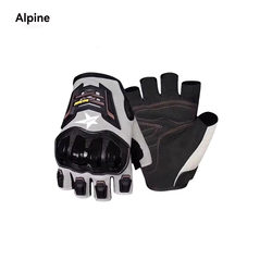 Official Authentic A-Star Alpine Maiden Men's Motorcycle Half-Finger Gloves Breathable Summer Anti-Fall Short-Finger Gloves
