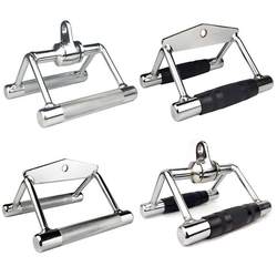 Fitness Handle High Pull-Down Handle with Adjustable Angle, Chest Grip Handle, Seated Rowing Training Bar Equipment