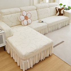 2026 New Model All-Season Sofa Cover, Full Coverage, Suitable for Chaise Lounge, Single Sofa Cover, Elastic, Non-Slip, Traditional Style