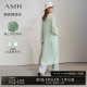 Amii2025 spring new commuter hook flower hollow perspective wool sweater wool cardigan women loose cotton top
